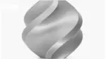 PLA Basic пластик Bambu Lab Silver 1,75 мм 1 кг