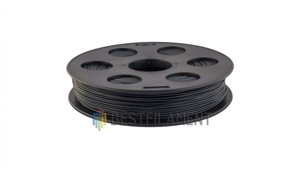 bestfilament-dark-grey-05.970.webp ABS пластик Bestfilament темно-серый 1,75 мм 0,5 кг — изображение 1