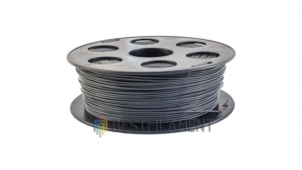 bestfilament-dark-grey-1.970-2.webp PETG пластик Bestfilament тёмно-серый 1,75 мм 1 кг — изображение 1