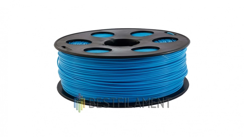 bestfilament-light-blue-1.970-2.webp PETG пластик Bestfilament голубой 1,75 мм 1 кг — изображение 1