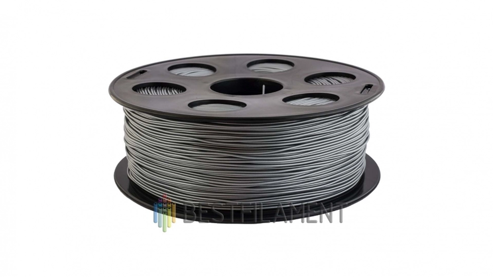 bestfilament-silver-metall-1.970.webp PETG пластик Bestfilament металлик серебристый 1,75 мм 1 кг — изображение 1