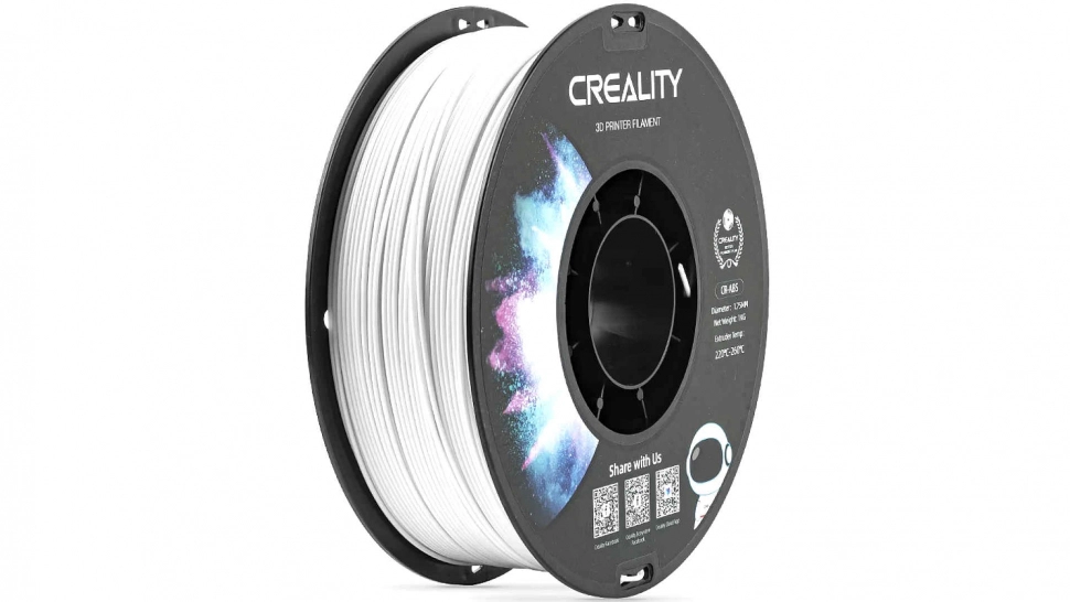 creality-cr-abs-white.970.webp ABS CR series пластик Creality White 1,75 мм 1 кг — изображение 1
