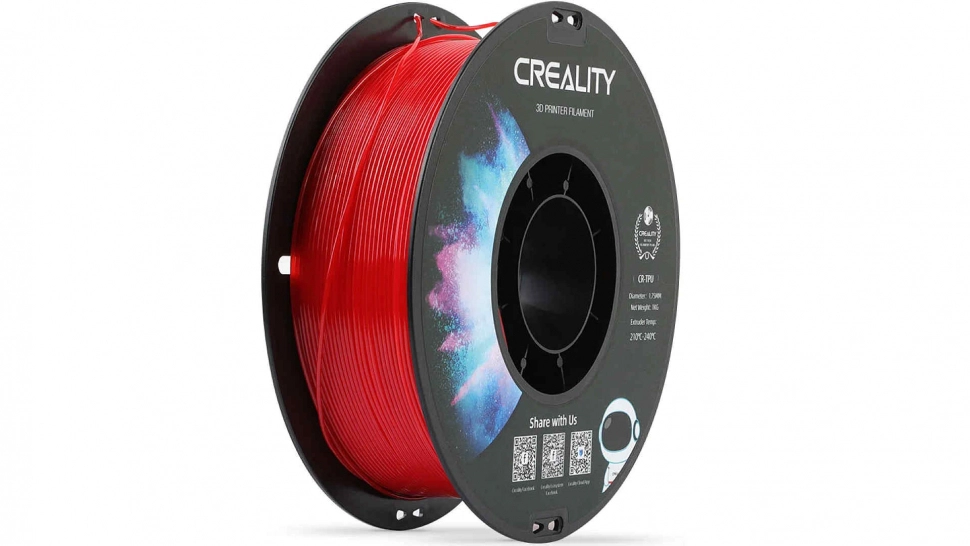 creality-cr-tpu-red-1.970.webp TPU CR series пластик Creality Red 1,75 мм 1 кг — изображение 1