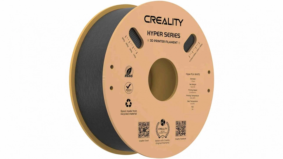 creality-pla-hyper-black.970.webp PLA Hyper series пластик Creality Black 1,75 мм 1 кг — изображение 1