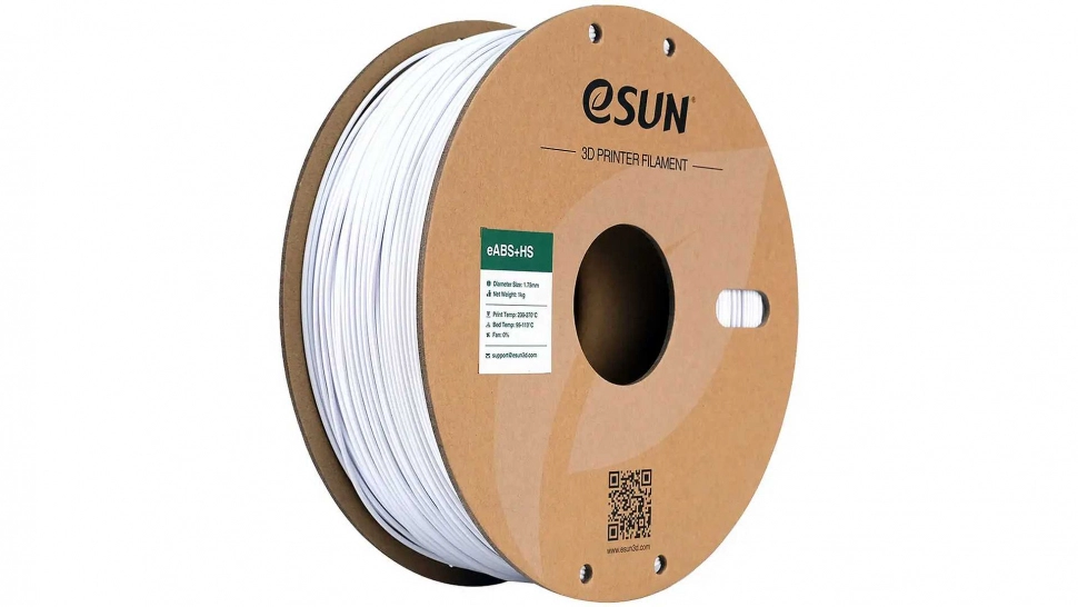 esun-abs-hs-cold-white.970.webp eABS+HS пластик ESUN Cold White 1,75 мм 1 кг — изображение 1