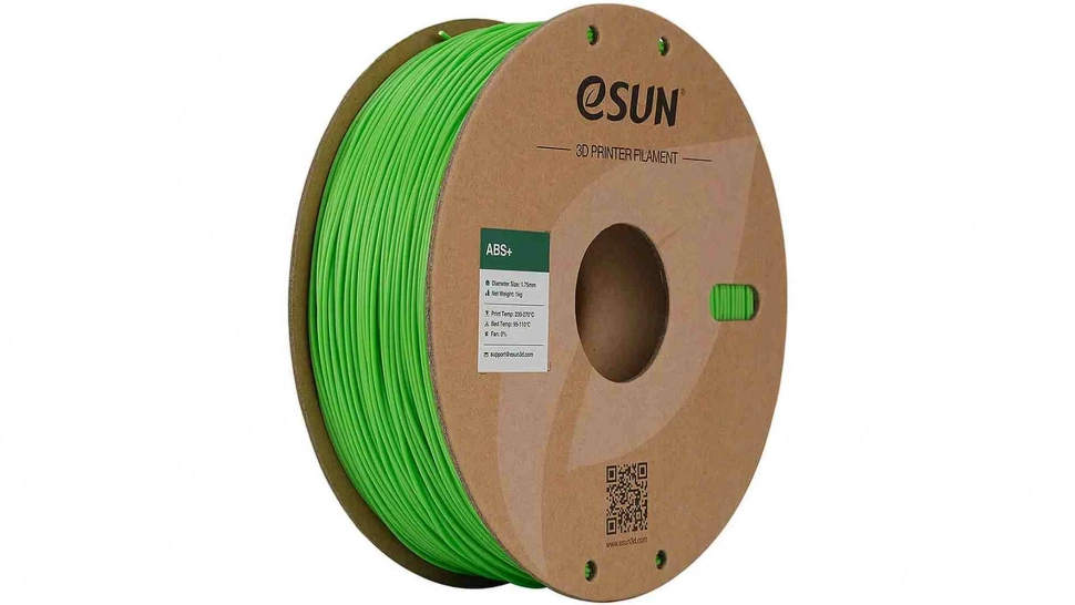 esun-abs-peak-green-1.970.webp ABS+ пластик ESUN Peak Green 1,75 мм 1 кг — изображение 1