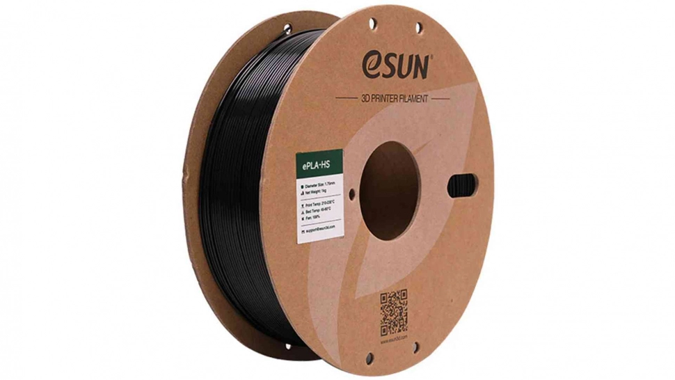 esun-epla-hs-black.970.webp PLA-HS пластик ESUN Black 1,75 мм 1 кг — изображение 1