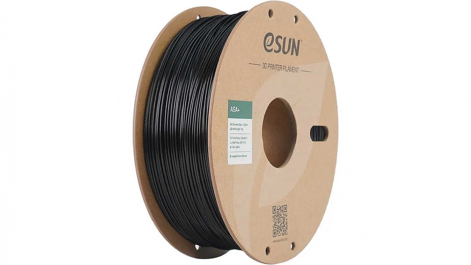 esun-filament-asa.970.webp ASA+ пластик ESUN Black 1,75 мм 1 кг — изображение 1