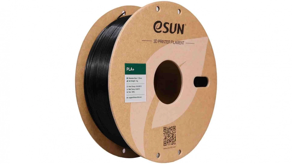 esun-pla-plus-black-1.970.webp PLA+ пластик ESUN Black 1,75 мм 1 кг — изображение 1