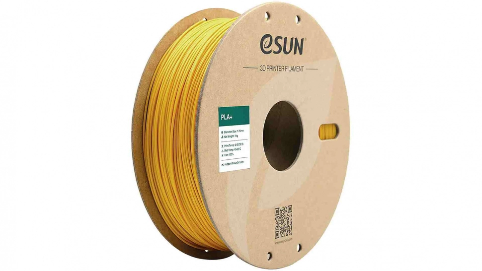 esun-pla-plus-yellow-1.970.webp PLA+ пластик ESUN Yellow 1,75 мм 1 кг — изображение 1