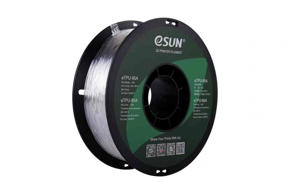 etpu_95a-clear-2.970.webp TPU-95A пластик ESUN Clear 1,75 мм 1 кг — изображение 1