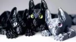 PLA-шелк пластик Bestfilament черный 1,75 мм 1 кг — изображение 4