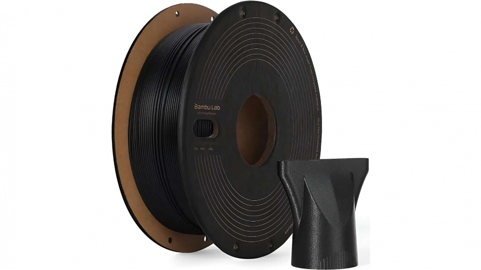 PPA-CF пластик Bambu Lab Black 1,75 мм 0,75 кг PPA-CF пластик Bambu Lab Black 1,75 мм 0,75 кг