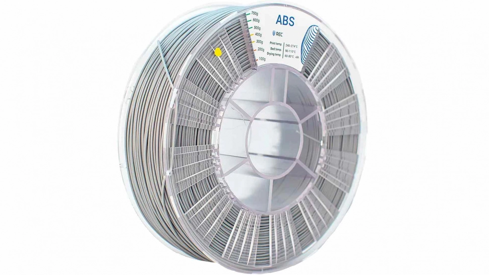 rec-abs-grey-1.970-1.webp ABS пластик REC серый 2,85 мм 0,75 кг — изображение 1