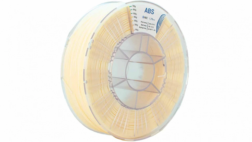 rec-abs-natural-1.970-1.webp ABS пластик REC натуральный 2,85 мм 0,75 кг — изображение 1
