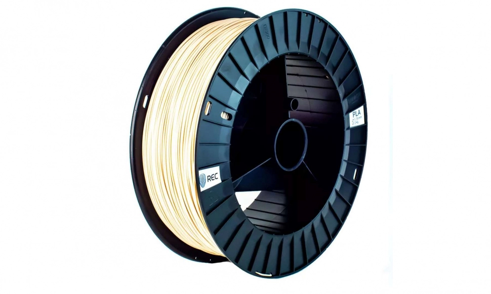 rec-pla-beige-2kg.970-1.webp PLA пластик REC бежевый 2,85 мм 2 кг — изображение 1