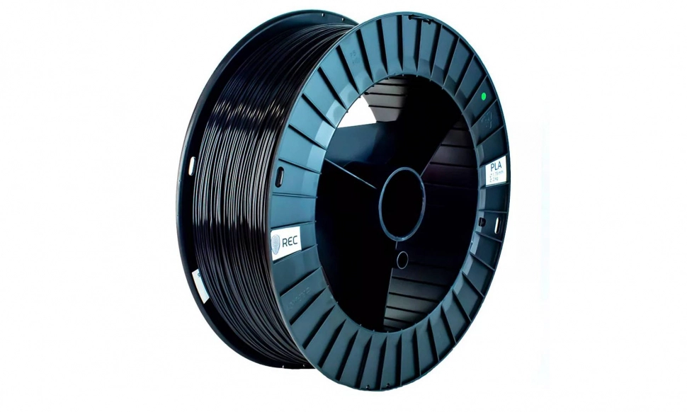 rec-pla-black-2kg.970.webp PLA пластик REC черный 1,75 мм 2 кг — изображение 1