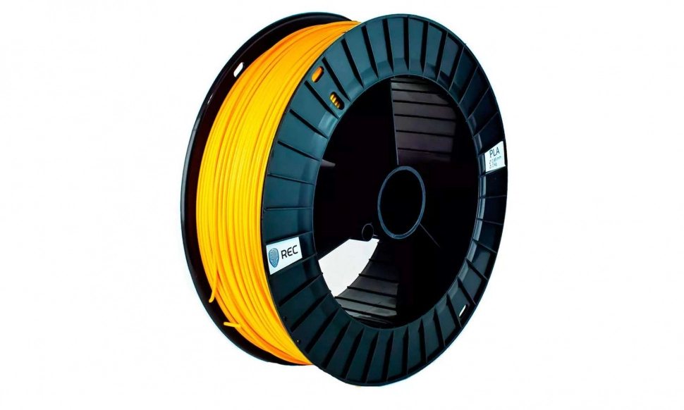 rec-pla-gold-2kg.970-1.webp PLA пластик REC золотистый 2,85 мм 2 кг — изображение 1