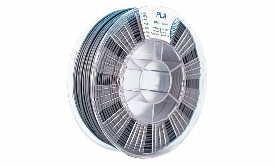 rec-pla-silver-285-075-1.970.webp PLA пластик REC серебристый 2,85 мм 0,75 кг — изображение 1