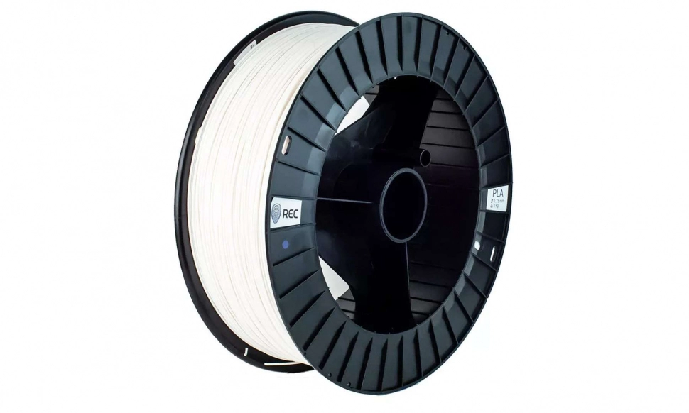 rec-pla-white-2kg.970-1.webp PLA пластик REC белый 2,85 мм 2 кг — изображение 1