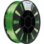 PLA Silk пластик REC зеленый 1,75 мм 0,75 кг — изображение 2