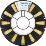 PLA Silk пластик REC золото светлое 1,75 мм 0,75 кг — изображение 4