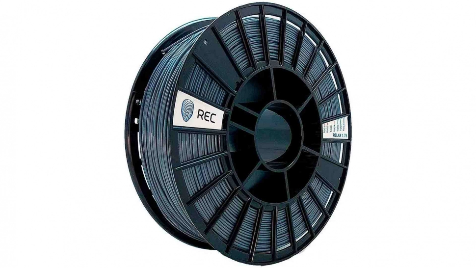 rec-relax-grey-075kg-1.970.webp PETG пластик REC Relax серый 1,75 мм 0,75 кг — изображение 1