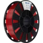 PETG пластик REC Relax прозрачный красный 1,75 мм 0,75 кг — изображение 2
