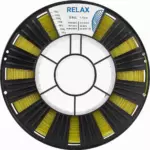 PETG пластик REC Relax прозрачный желтый 1,75 мм 0,75 кг — изображение 4